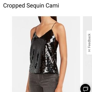 Express sequin blouse